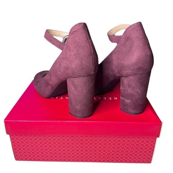 Kelly & Kate Suede Ankle Strap Heels (10) - Picture 2 of 5